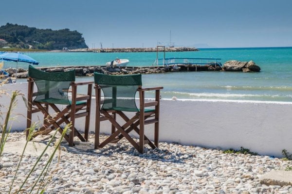 Korfu: Angela Beach Hotel & Appartments 3* - Pláž
