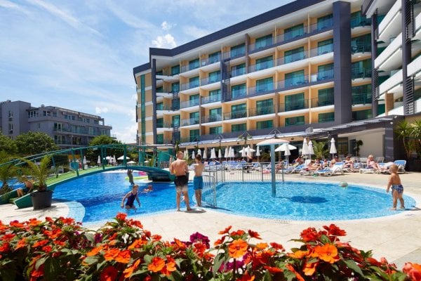 Bulharsko, Slnečné pobrežie: Diamond Hotel 4* - Pláž