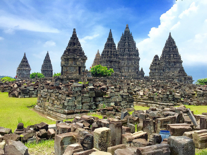 Hinduistický chrámový komplex Prambanan
