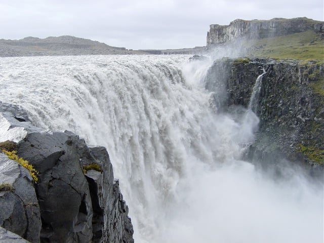 Vodopád Dettifoss v Národnom parku Vatnajökull