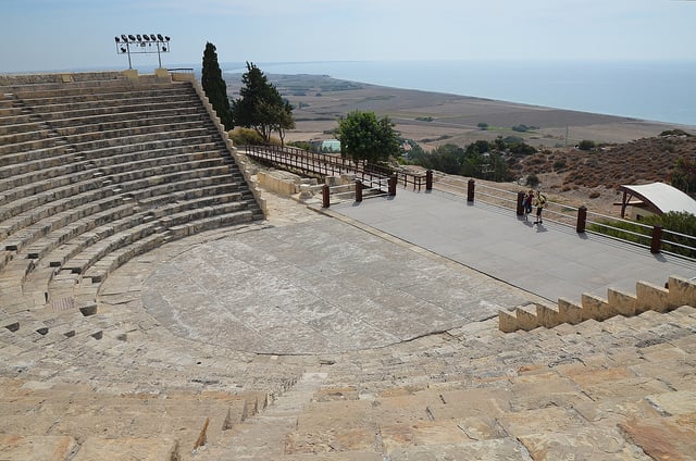Amfiteáter v meste Kourion