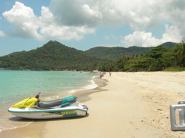 Najdlhšia pláž Chaveng Beach