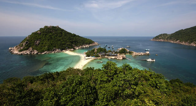 Okolie ostrova Ko Tao