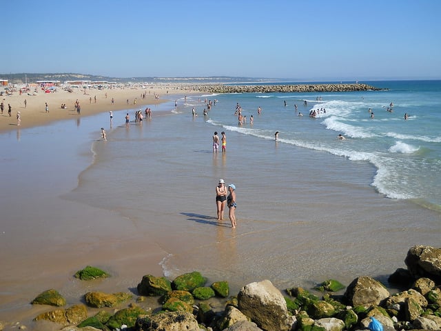 Costa da Caparica južne od Lisabonu