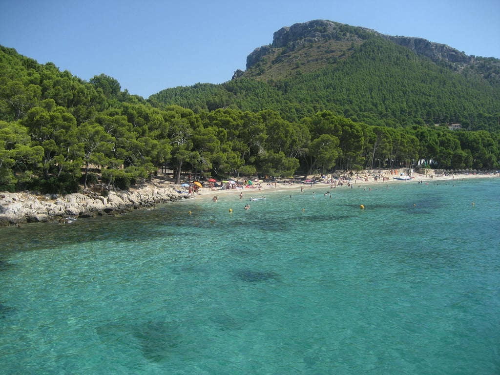 Obľúbená pláž Cala Formentor