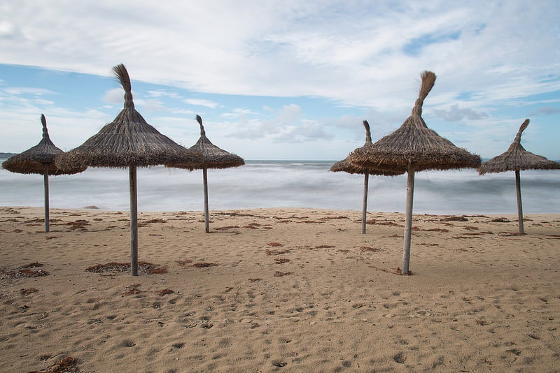 Pohľad na pláž Playa de Palma