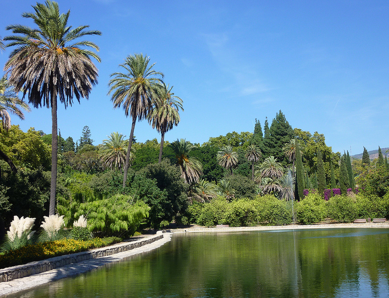 Botanická záhrada v Malage