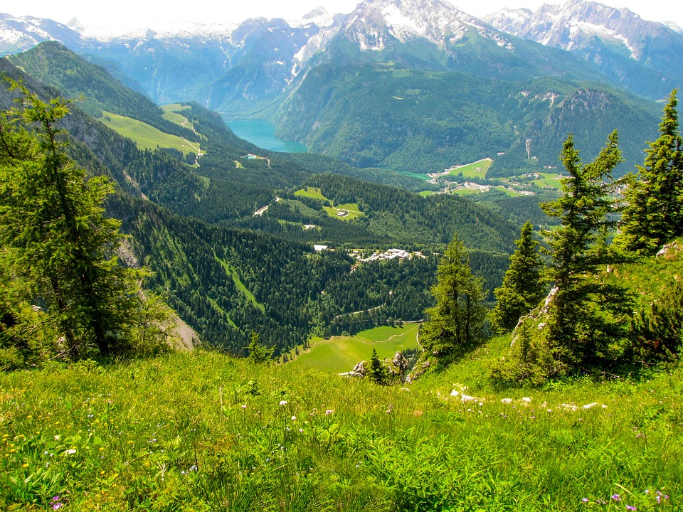 Nádherná alpská príroda