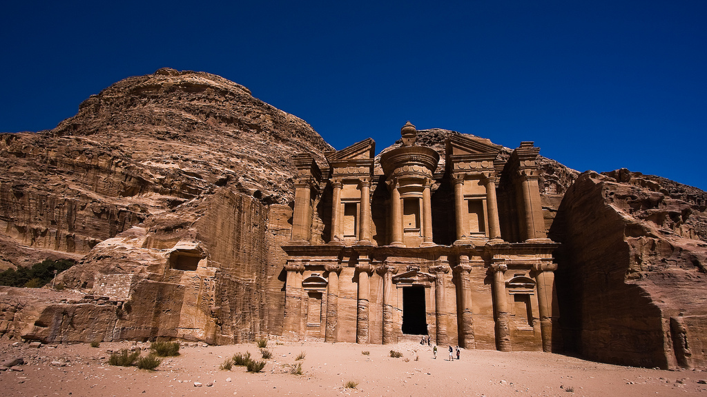 Al Deir slúžil ako hrobka, neskôr ako byzantský kostol