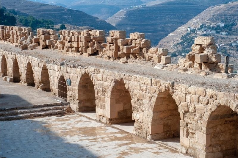 križiacky hrad kerak jordánsko