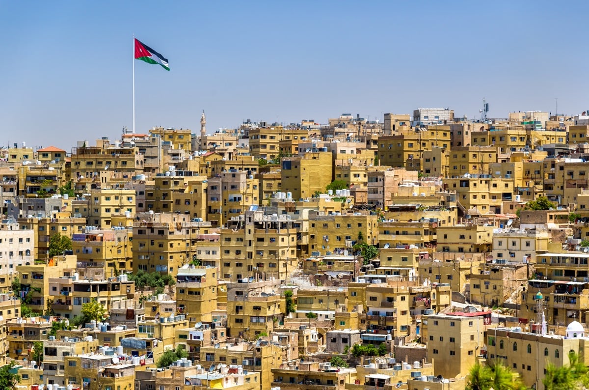 hlavné mesto jordánska ammán