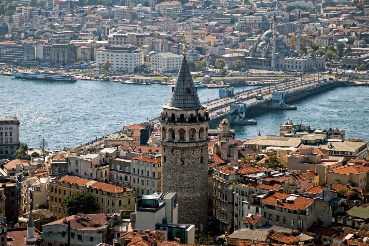 Galátska veža, Istanbul, Turecko