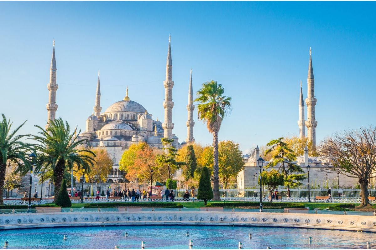 Mešita sultána Ahmeda, Modrá mešita, Istanbul, Turecko