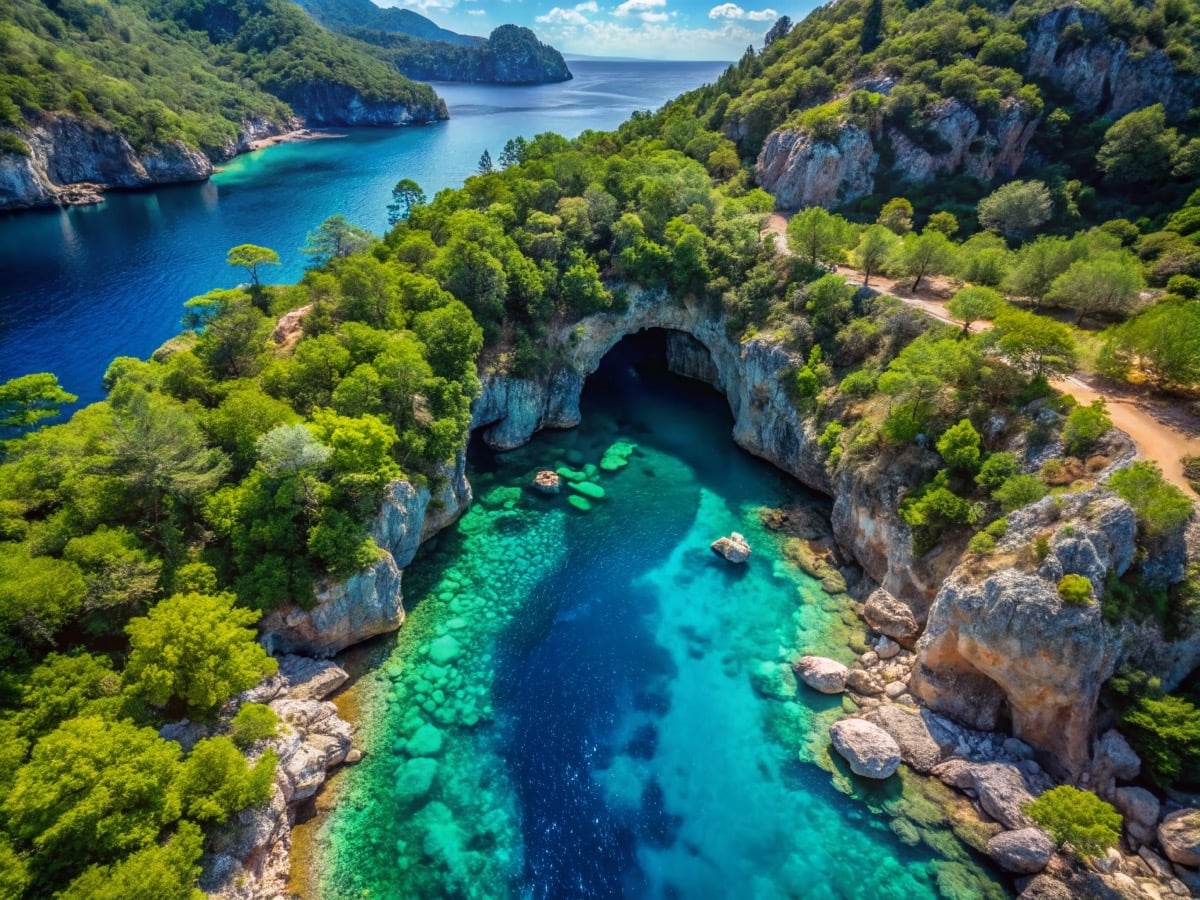 Jaskyňa Nimara​​​​​​​, Marmaris, Turecko