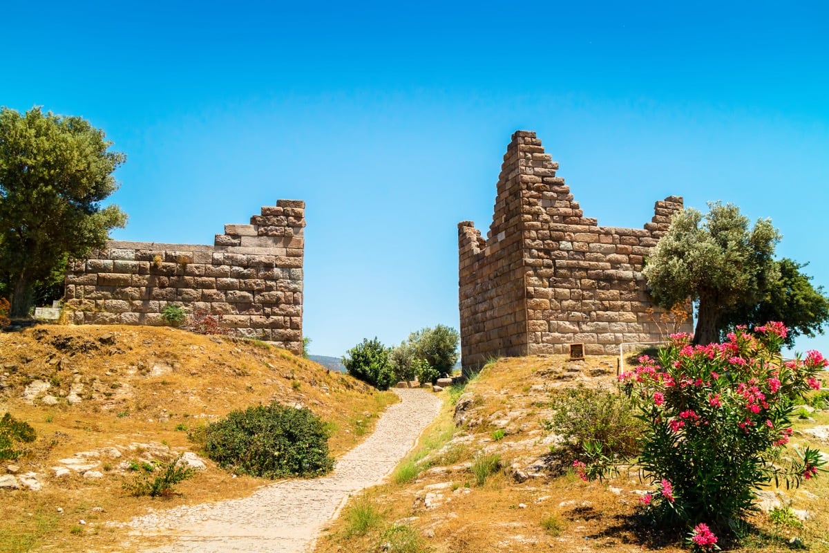 Brána Myndos, Bodrum, Turecko