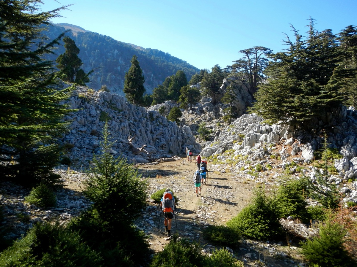 Lýkijská cesta, Dalaman, Turecko