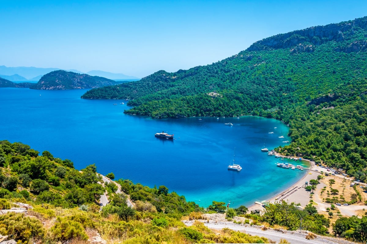 Sarsala Bay, Dalaman, Turecko