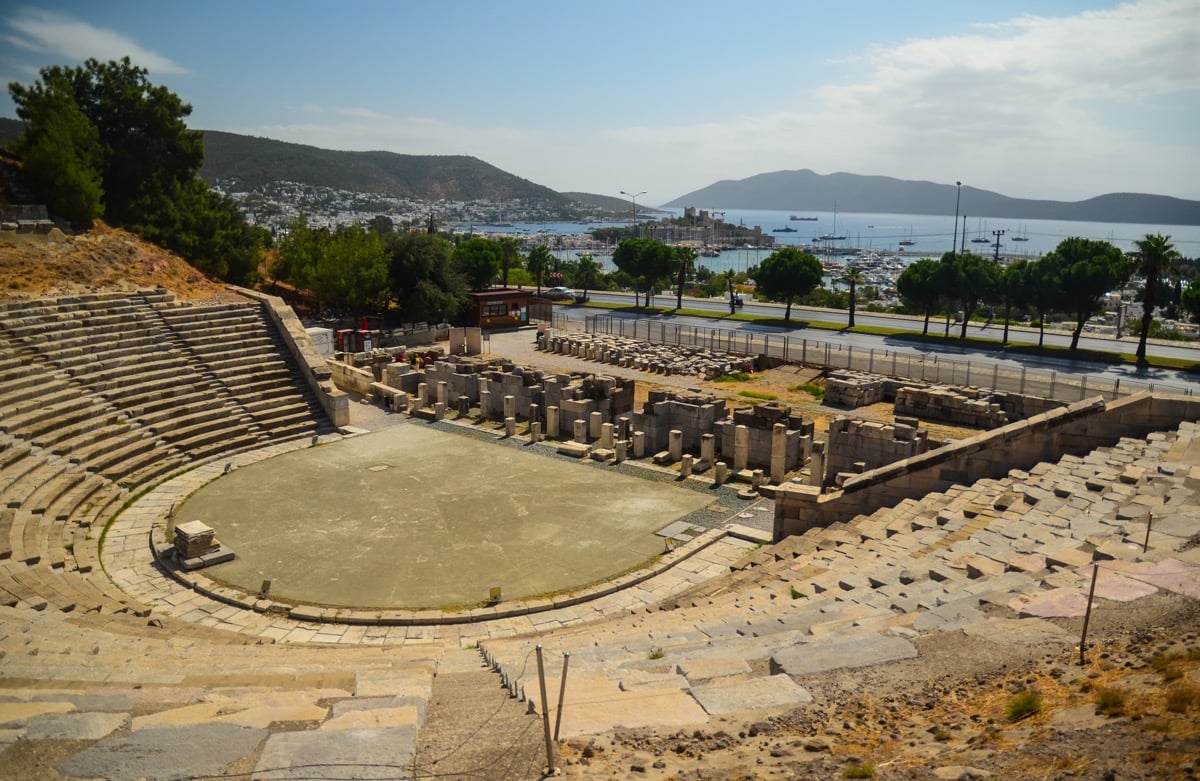 Rímsky amfiteáter, Bodrum, Turecko