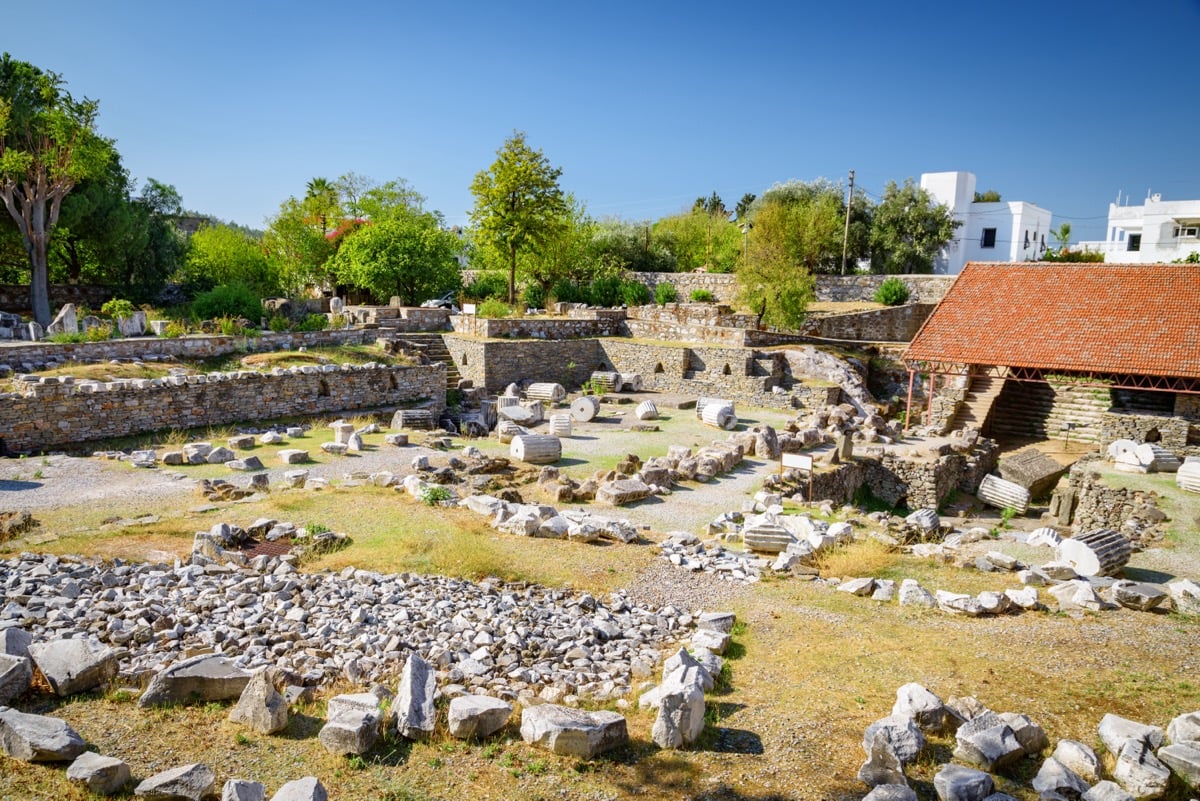 Mauzóleum v Halikarnasse, Bodrum, Turecko