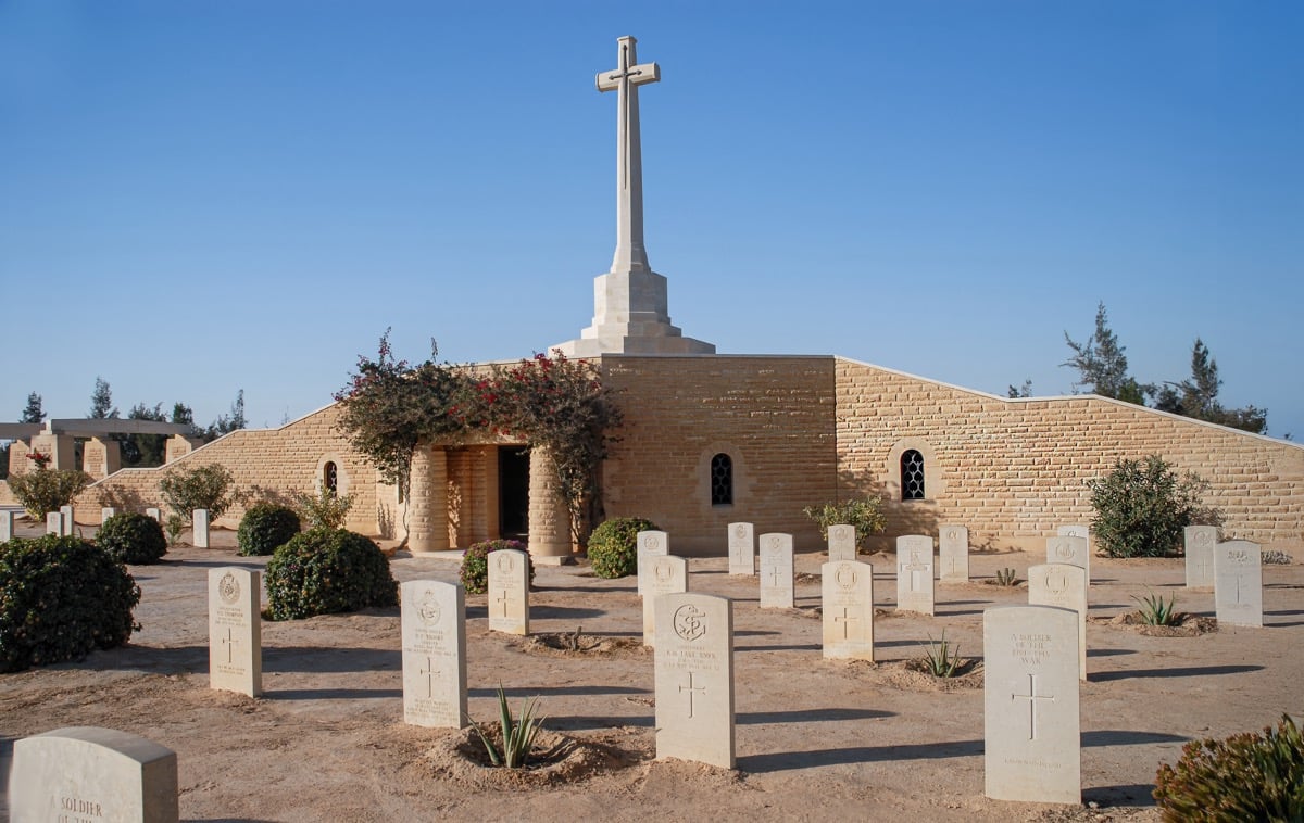 Vojenské múzeum v El Alamein, Egypt