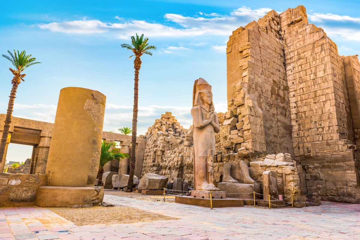 Karnacký chrám, Luxor, Egypt
