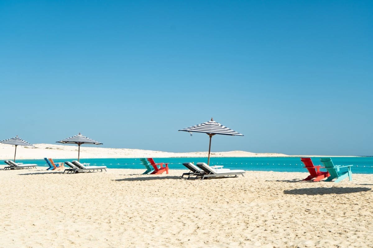 pláž El Alamein, Egypt