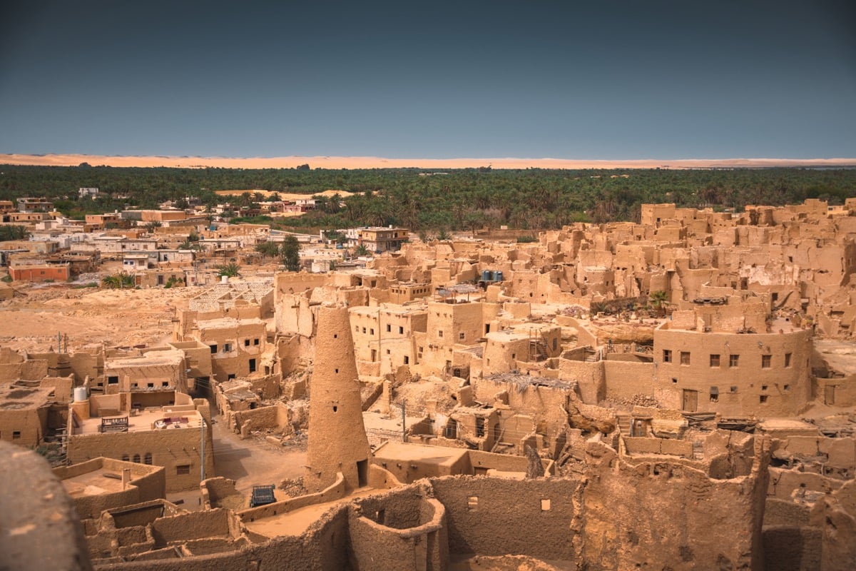 Oáza Siwa, Egypt