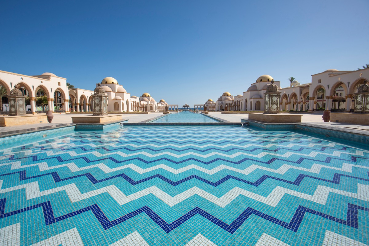 Arrival Piazza, Sahl Hasheesh, Egypt