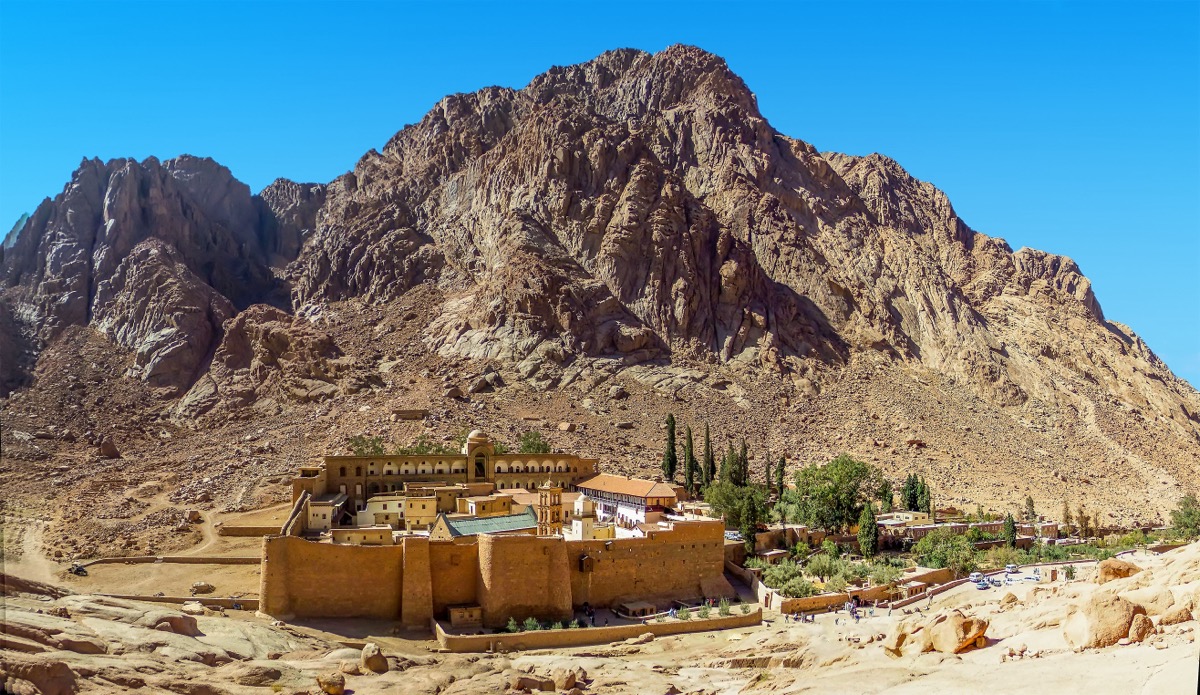 Kláštor sv. Kataríny, hora Sinaj, Sharm el Sheikh, Egypt