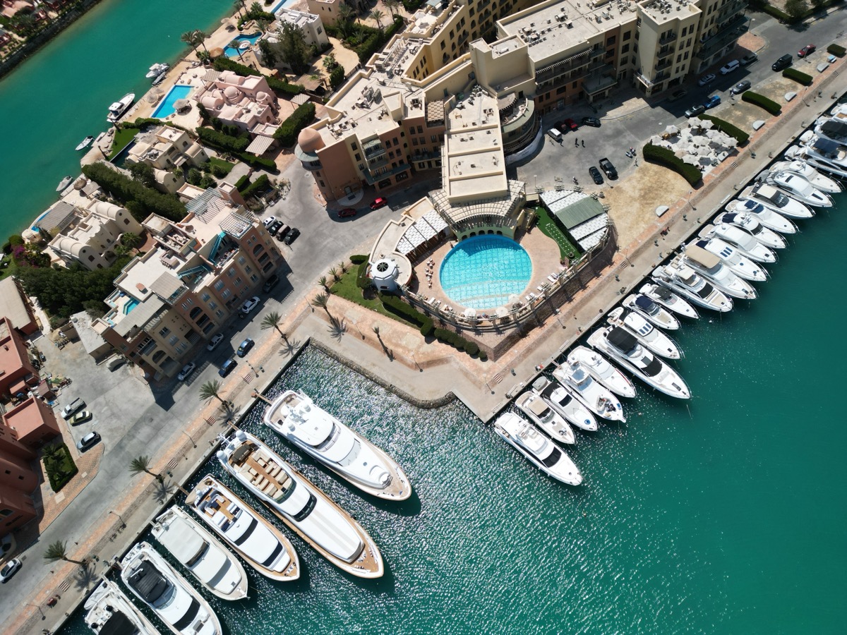 Abu Tig Marina, El Gouna, Egypt