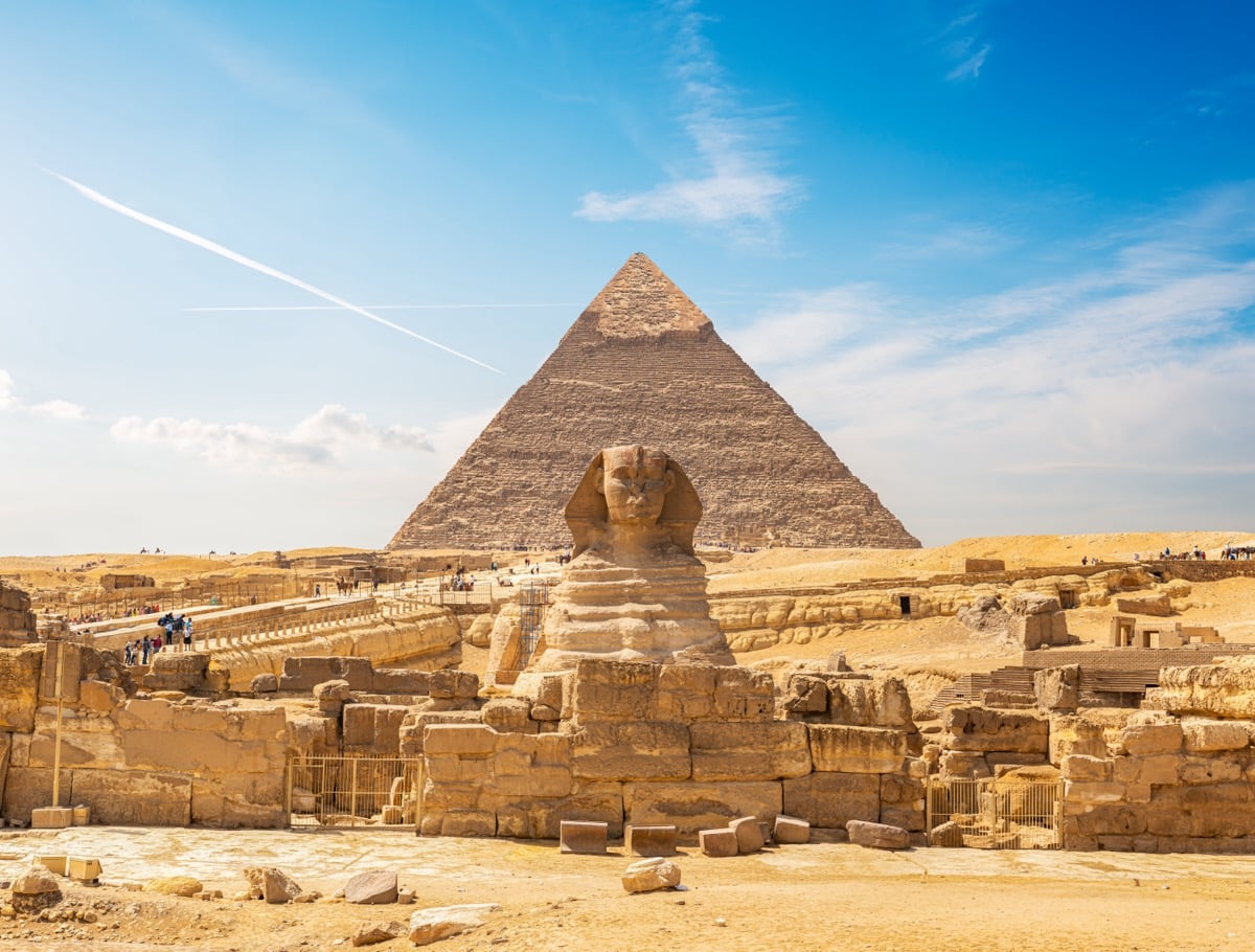 Pyramídy v Gíze, Egypt