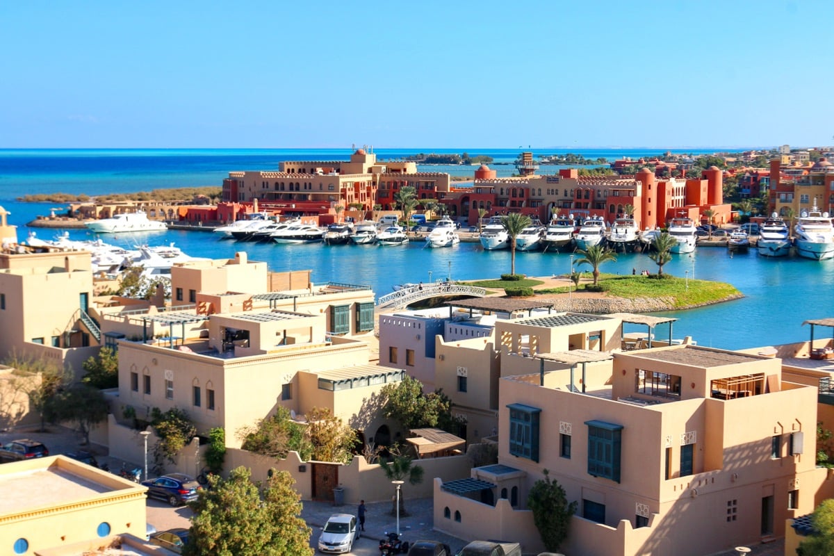 Marina v El Gouna, Egypt