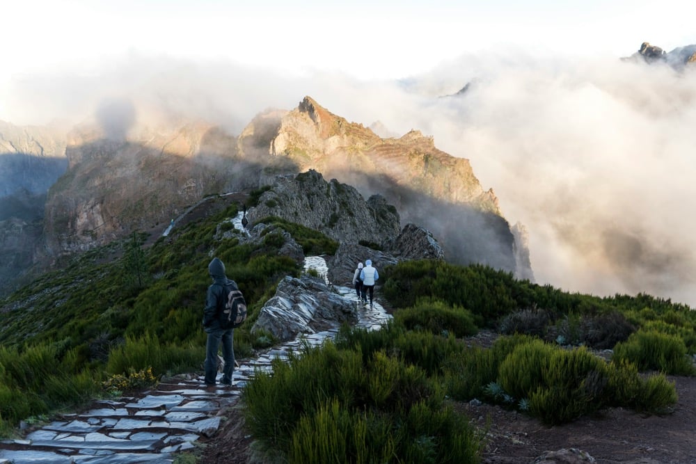 Pico do Areeiro, Madeira, dovolenka týždňa