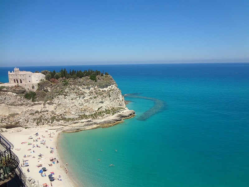 Najznámejšia pláž Kalábrie – Tropea