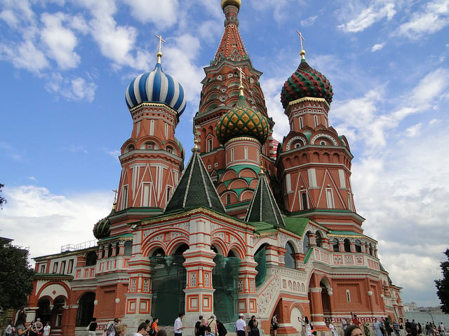 Chrám Vasila Blaženého v Moskve