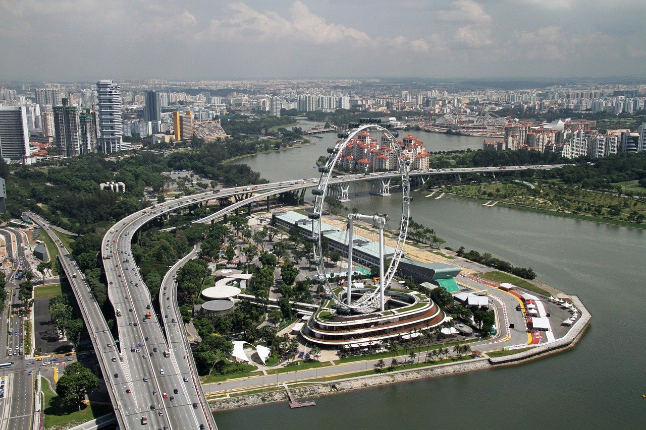 Pohľad na Singapur