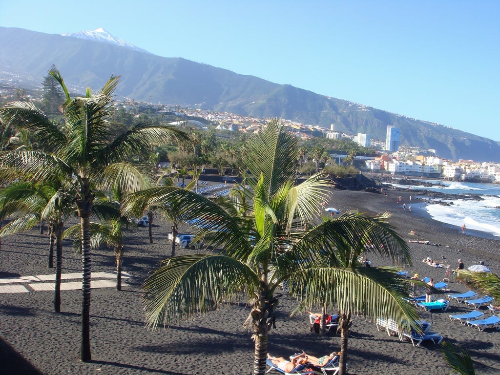 Pláž Playa Jardín