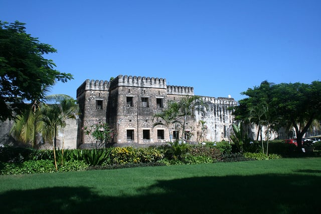 Portugalská pevnosť Ngome Kongwe